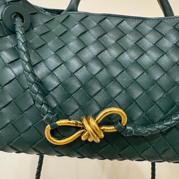 Bottega East West Andiamo Bag - Green (Lagoon) - Picture 11 of 13